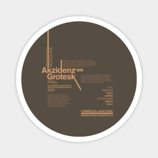 Akzidenz Grotesk Typeface Font Typography Design Magnet